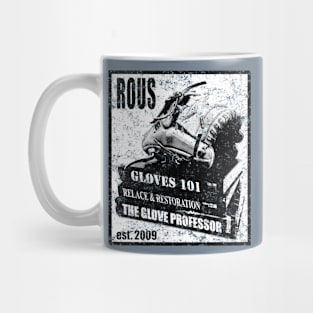 The Glove Professor (black & white) Mug